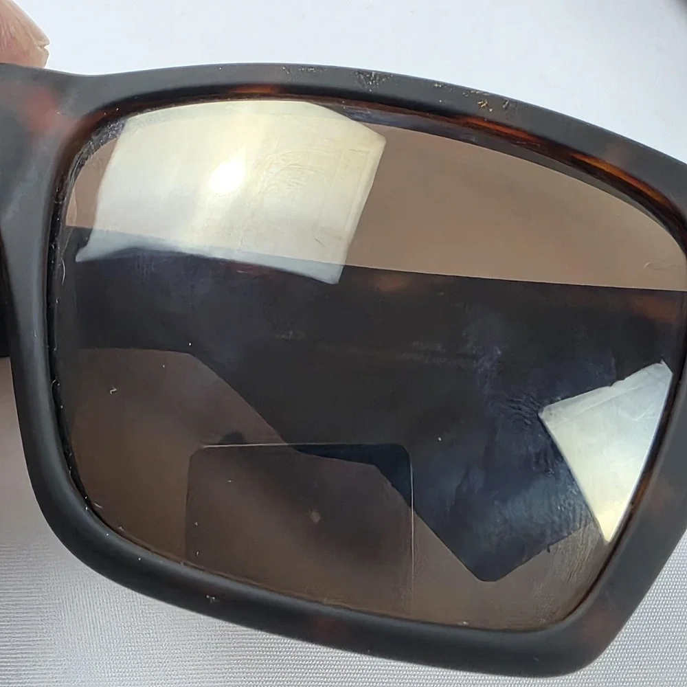 Maui Jim Ka'olu XL Sunglasses Mens Black Brown Polarized Wrap Italy MJ0614S 002